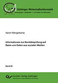 PDF Informationen zur Bonitätsprüfung auf Basis von Daten aus sozialen Medien von Aaron Johannes Mengelkamp