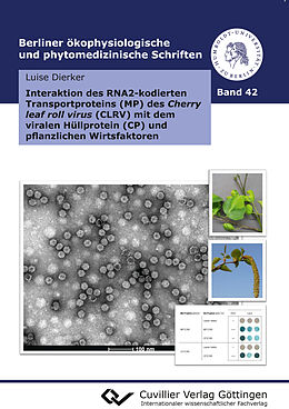 E-Book (pdf) Interaktion des RNA2-kodierten Transportproteins (MP) des Cherry leaf roll virus (CLRV) mit dem viralen Hüllprotein (CP) und pflanzlichen Wirtsfaktoren von Luise Dierker