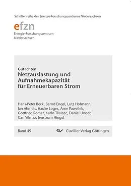 E-Book (pdf) Netzauslastung und Aufnahmekapazität für Erneuerbaren Strom von Hans-Peter Beck