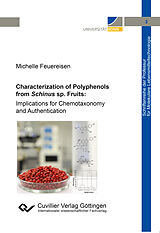 eBook (pdf) Characterization of Polyphenols from Schinus sp. Fruits de Michelle Feuereisen