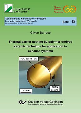 E-Book (pdf) Thermal barrier coating by polymer-derived ceramic technique for application in exhaust systems von Gilvan Barroso