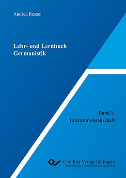 Kartonierter Einband Lehr- und Lernbuch Germanistik von Andrea Ressel
