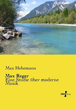Kartonierter Einband Max Reger von Max Hehemann
