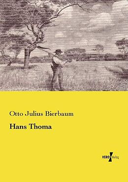 Kartonierter Einband Hans Thoma von Otto Julius Bierbaum