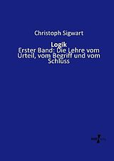 Kartonierter Einband Logik von Christoph Sigwart