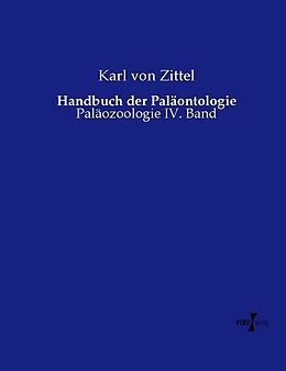 Kartonierter Einband Handbuch der Paläontologie von Karl von Zittel