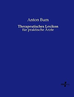 Kartonierter Einband Therapeutisches Lexikon von Anton Bum