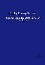 Kartonierter Einband Grundlagen der Orchestration von Nikolay Rimsky-Korsakov