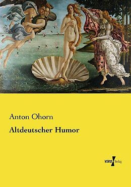 Kartonierter Einband Altdeutscher Humor von Anton Ohorn