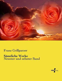 Kartonierter Einband Sämtliche Werke von Franz Grillparzer
