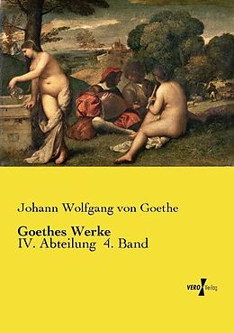 Kartonierter Einband Goethes Werke von Johann Wolfgang von Goethe