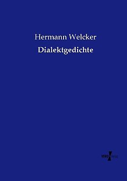 Kartonierter Einband Dialektgedichte von Hermann Welcker