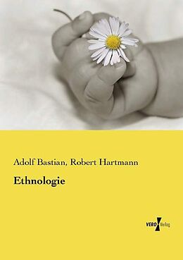 Kartonierter Einband Ethnologie von Adolf Bastian, Robert Hartmann