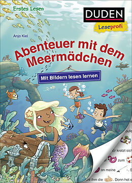 Fester Einband Duden Leseprofi  Mit Bildern lesen lernen: Abenteuer mit dem Meermädchen von Anja Kiel