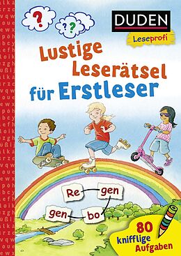 Kartonierter Einband Duden Leseprofi  Lustige Leserätsel für Erstleser, 1. Klasse von Susanna Moll