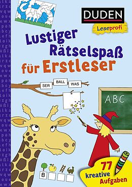 Kartonierter Einband Duden Leseprofi  Lustiger Rätselspaß für Erstleser, 1. Klasse von Frauke Nahrgang