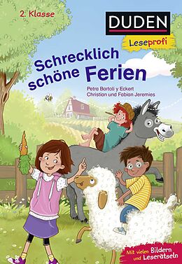 Fester Einband Duden Leseprofi  Schrecklich schöne Ferien, 2. Klasse von Petra Bartoli y Eckert