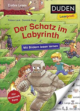 Fester Einband Duden Leseprofi  Mit Bildern lesen lernen: Der Schatz im Labyrinth von Fabian Lenk