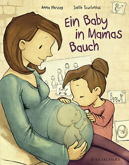 Fester Einband Ein Baby in Mamas Bauch von Anna Herzog