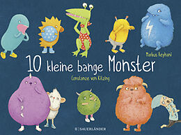 Pappband 10 kleine bange Monster von Markus Reyhani