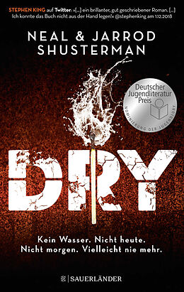 Kartonierter Einband Dry von Neal Shusterman, Jarrod Shusterman