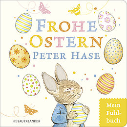 Pappband, unzerreissbar Frohe Ostern, Peter Hase von Beatrix Potter