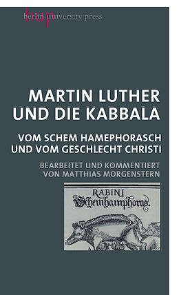 Fester Einband Martin Luther und die Kabbala von Martin Luther