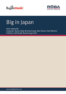 E-Book (epub) Big in Japan von Marian Gold, Bernhard Lloyd, Marc Simon