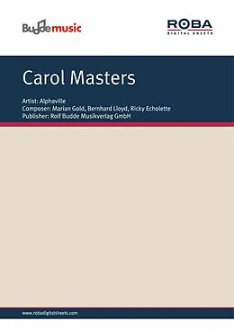 E-Book (epub) Carol Masters von Marian Gold, Bernhard Lloyd, Ricky Echolette
