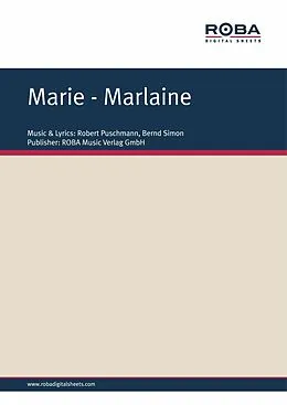 E-Book (pdf) Marie-Marlaine von Robert Puschmann, Bernd Simon, Emil Werner
