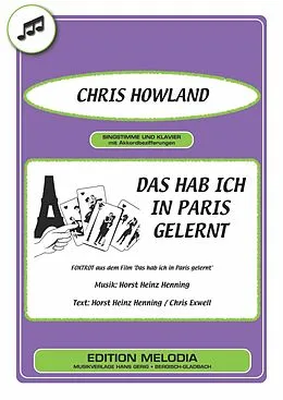 E-Book (pdf) Das hab ich in Paris gelernt von Horst Heinz Henning, Chris Exwell, Chris Howland