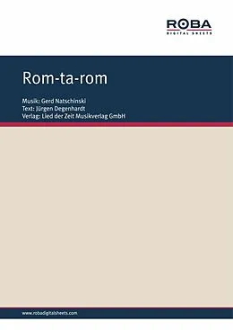 E-Book (epub) Rom-ta-rom von Gerd Natschinski, Jürgen Degenhardt