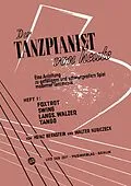 E-Book (epub) Der Tanzpianist von heute I von Walter Kubiczeck, Heinz Bernstein