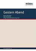 E-Book (epub) Gestern Abend von Ralph Stüwe, Peter Jentsch