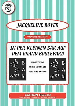 E-Book (epub) In der kleinen Bar auf dem Grand Boulevard von Heinz Gietz, Hans Bradtke