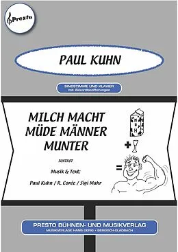 E-Book (epub) Milch macht müde Männer munter von Sigi Mahr, R. Corée, Paul Kuhn