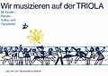 E-Book (epub) Wir musizieren auf der Triola von Willibald Winkler