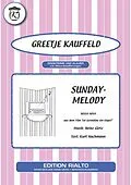 E-Book (epub) Sunday-Melody von Kurt Nachmann, Heinz Gietz, Greetje Kauffeld