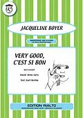 E-Book (epub) Very good, c'est si bon von Kurt Hertha, Heinz Gietz, Jacqueline Boyer