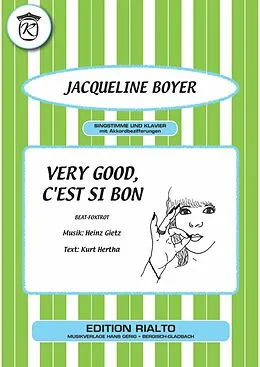 E-Book (epub) Very good, c'est si bon von Kurt Hertha, Heinz Gietz, Jacqueline Boyer