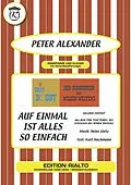 E-Book (epub) Auf einmal ist alles so einfach von Kurt Nachmann, Heinz Gietz, Peter Alexander