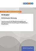 E-Book (epub) Performance-Messung von M. Westphal