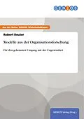 E-Book (pdf) Modelle aus der Organisationsforschung von Robert Reuter