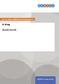E-Book (pdf) Käuferstreik von E. Krug