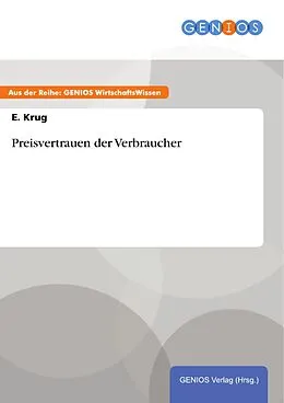 E-Book (epub) Preisvertrauen der Verbraucher von E. Krug