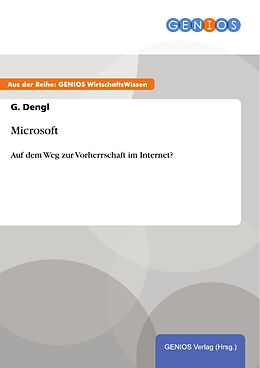 E-Book (epub) Microsoft von G. Dengl