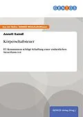 E-Book (pdf) Körperschaftsteuer von Annett Kaindl