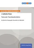 E-Book (pdf) Nationale Naturlandschaften von I. Zeilhofer-Ficker