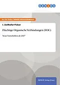 E-Book (pdf) Flüchtige Organische Verbindungen (VOC) von I. Zeilhofer-Ficker