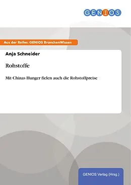 E-Book (pdf) Rohstoffe von Anja Schneider